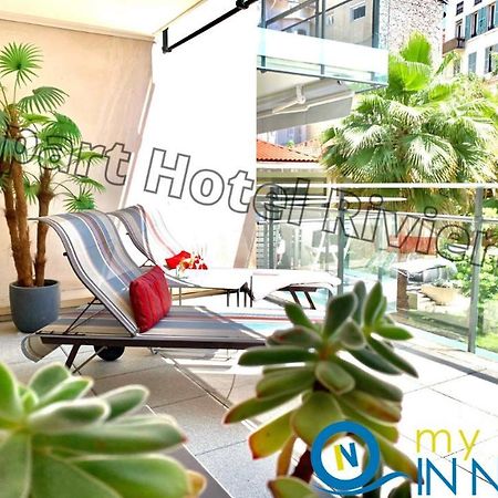 ApartHotel Riviera - Coeur Nice - Grand Superieur Studio AC - Incroyable Terrasse - Garden View - Terrasse Jardin Pastorelli Esterno foto