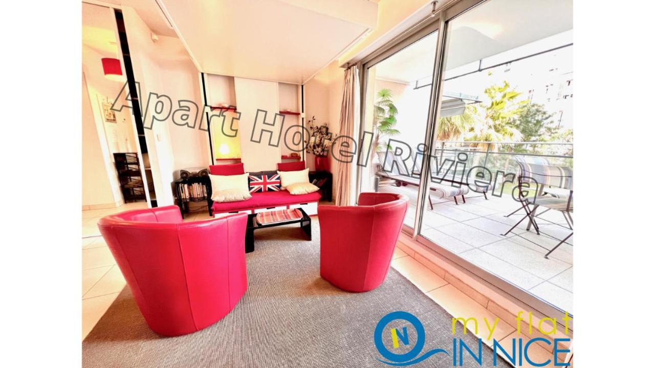 ApartHotel Riviera - Coeur Nice - Grand Superieur Studio AC - Incroyable Terrasse - Garden View - Terrasse Jardin Pastorelli Esterno foto